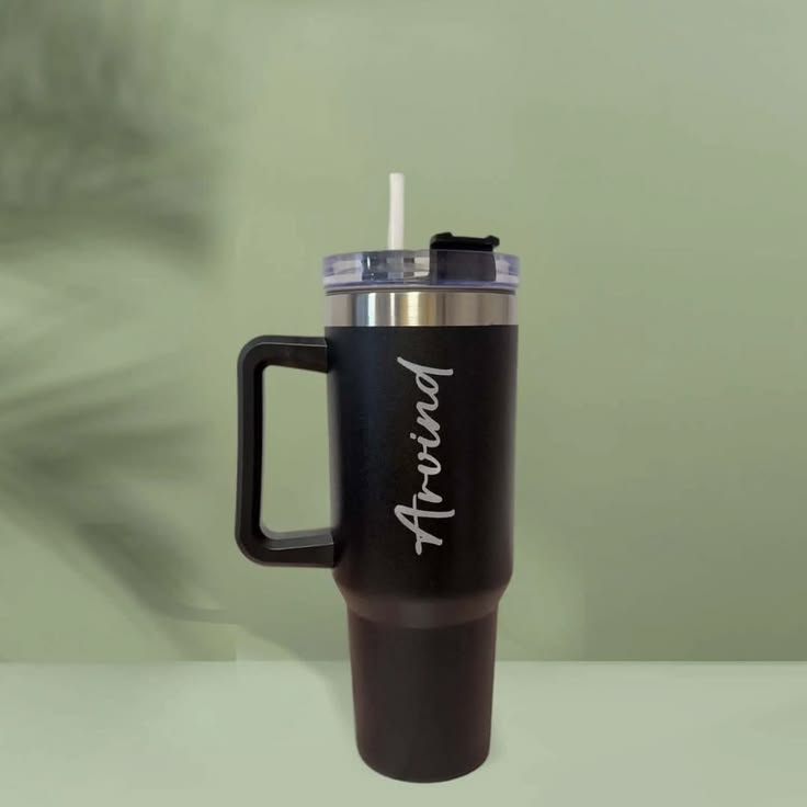 Personalized Name Engraving Tumbler With Straw | 1200 ml