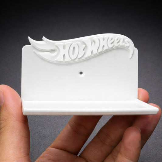 Hot Wheels Single Car Display Stand | Premium 3D Printed Diecast Car Holder | Stylish Wall Shelf for Collectors