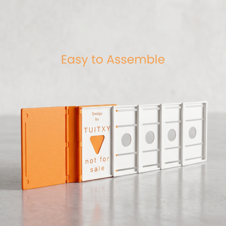 Custom Mini Photo Album | Personalized Memory Book Gift | Portable Photo Strip Album for Couples, Family & Friends