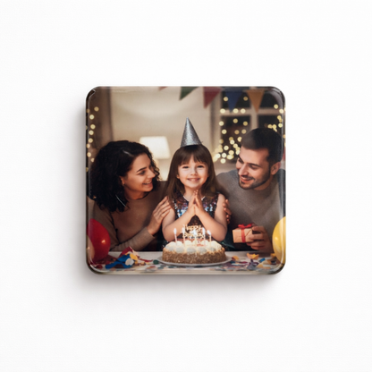 Custom Photo Magnets: Personalized Gifts, Valentine’s Day fridge magnet Gifts (2x2 inch), waterproof